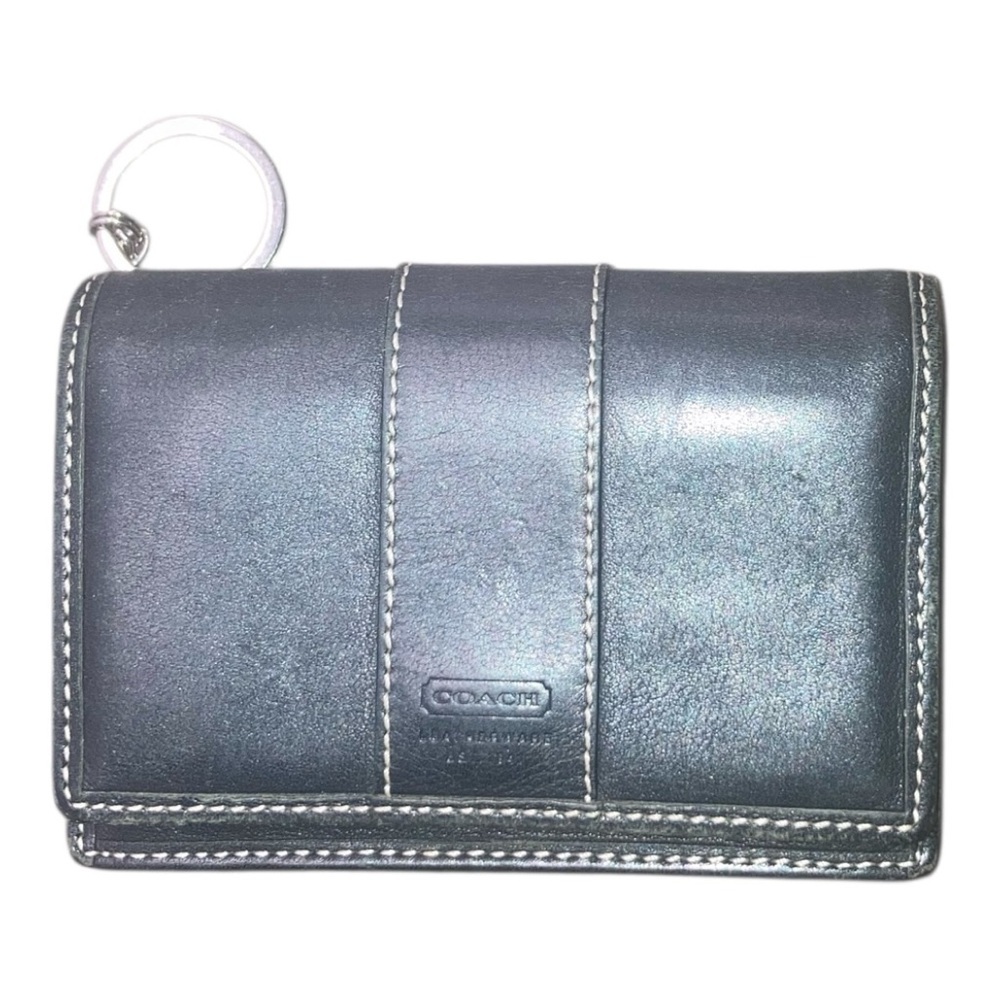 Coach Black Leather wallet - Picture 4 of 9